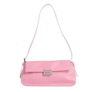 BY FAR Matilda Baguette Shoulder Bag - Grain Calfskin